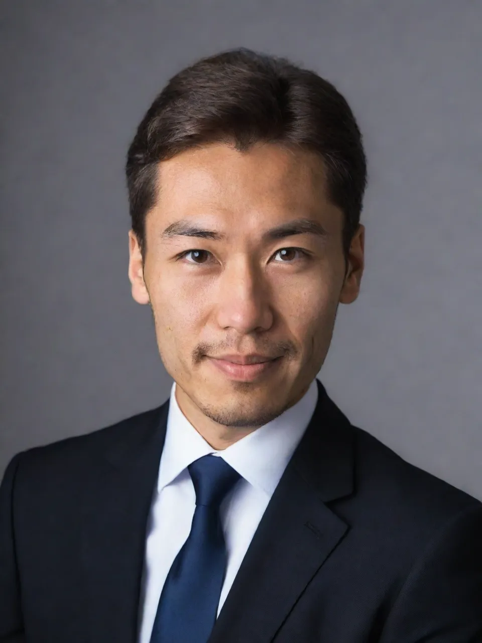 A fox standing on a grassy area